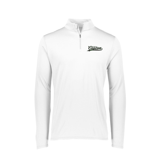 [FTLQFLWH-FAXS-LOGO2] Decker Women's Flex-Lite 1/4 Zip Shirt (Female Adult XS, White, Logo 2)