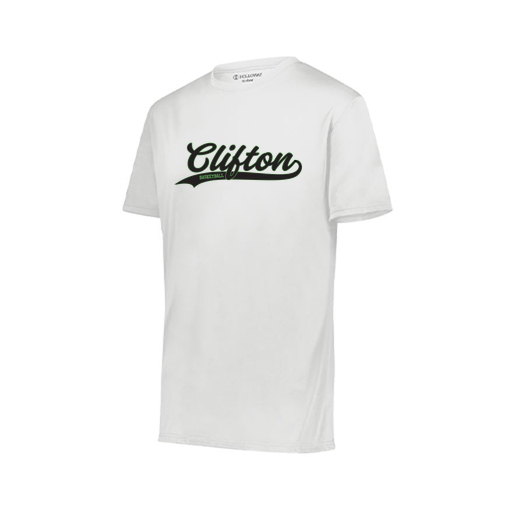 [222818.005.S-LOGO2] Men's Movement Dri Fit Shirt (Adult S, White, Logo 2)