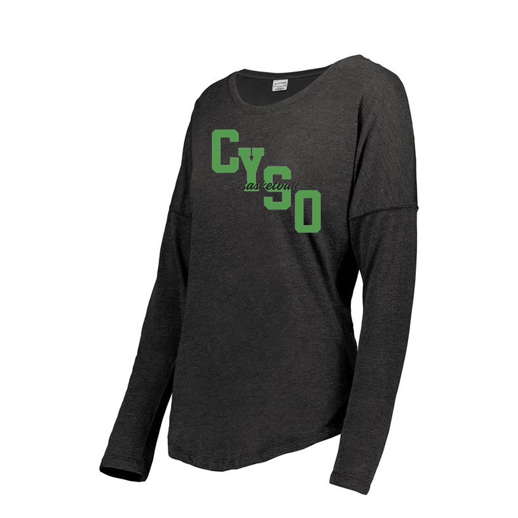 Decker Women's Tri-Blend T-Shirt - Long Sleeve